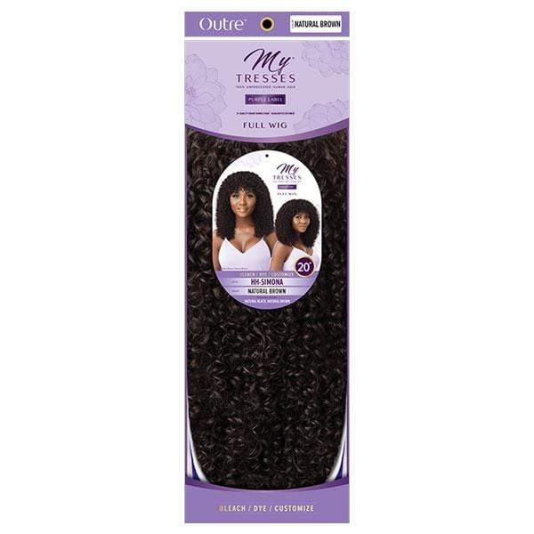 Outre 100% Human Hair MyTresses Purple Label Full Wig - SIMONA - Airhomei