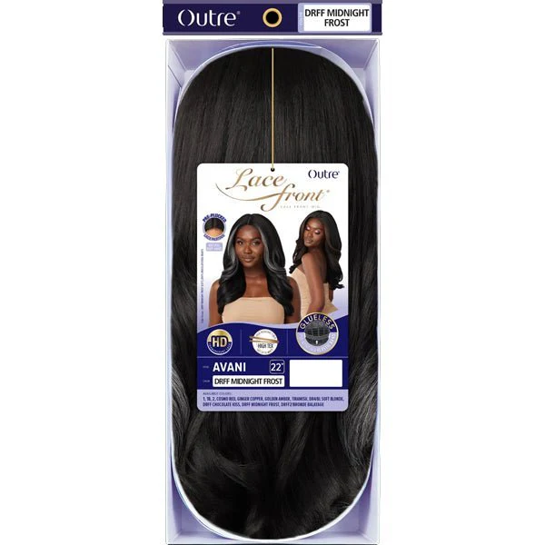 Outre Synthetic Swiss HD Lace Front Wig - AVANI - Airhomei