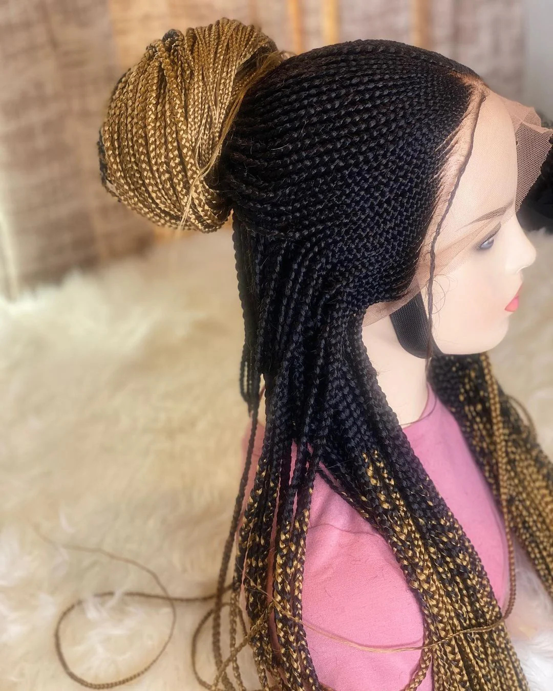 Tribal cornrow - Braided Wig - Airhomei