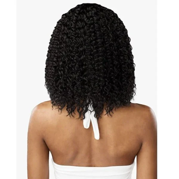 Sensationnel Butta Human Hair Blend Wet & Wavy Lace Front Wig - WATER WAVE 12