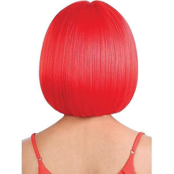Motown Tress Let's Lace Deep Part Synthetic Swiss Lace Front Wig - LDP NEON2 - Clearance - Airhomei