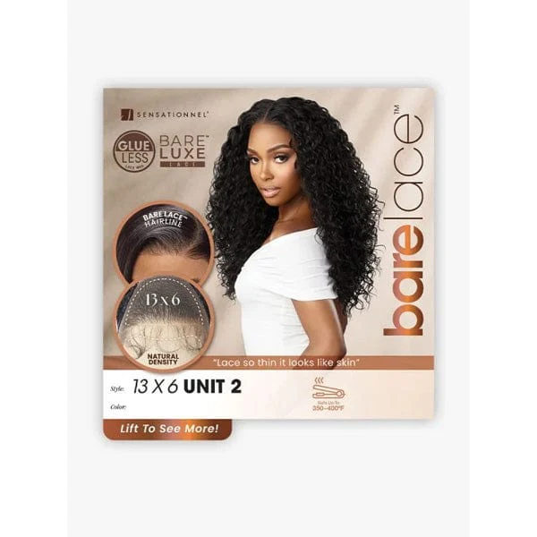 Sensationnel Bare Lace Synthetic Extra Transparent Luxe Glueless Lace Front Wig - 13X6 UNIT 2 - Airhomei