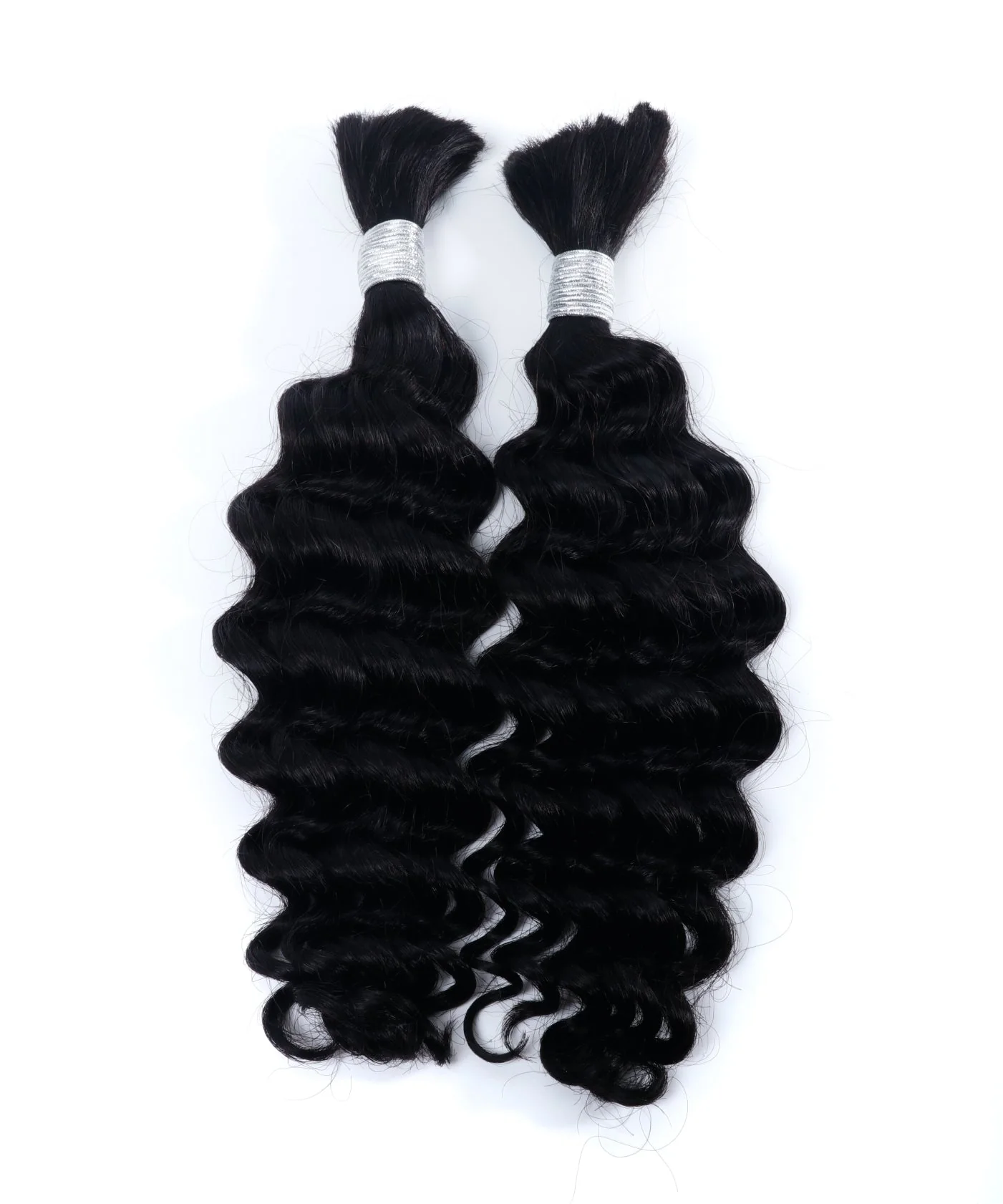 Bulk Hair Virgin Human Braiding Hair (1 Packing 2 Bundles/100g) - Airhomei