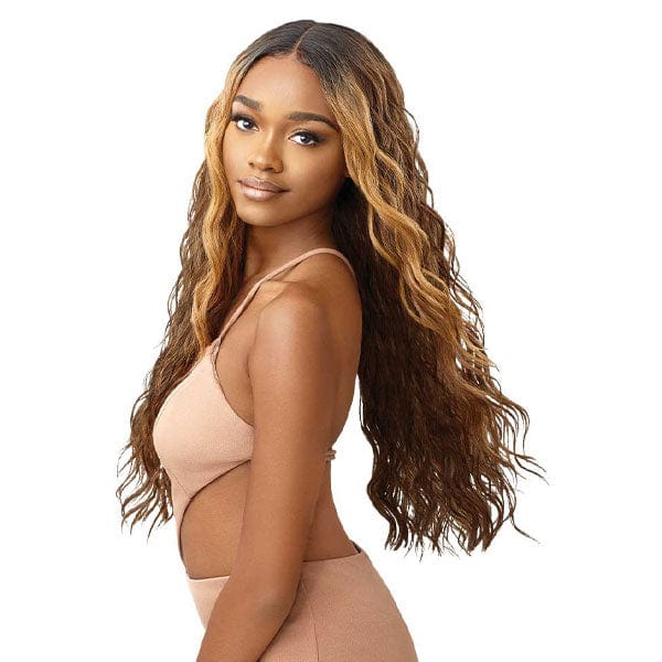 Outre Synthetic Swiss HD Lace Front Wig - ALSHIRA - Airhomei