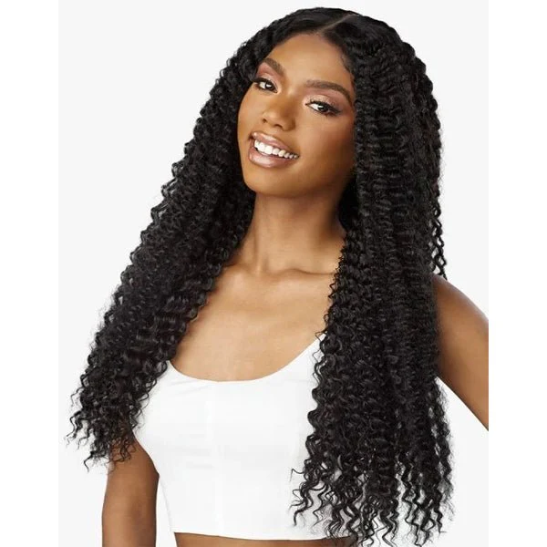 Sensationnel Butta Human Hair Blend Wet & Wavy Lace Front Wig - WATER WAVE 26