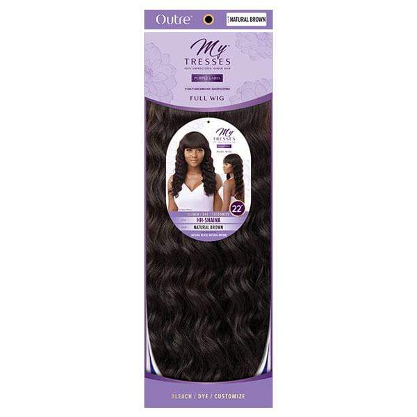 Outre 100% Human Hair MyTresses Purple Label Full Wig - SHAINA - Airhomei