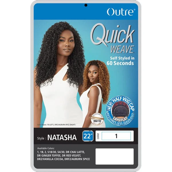 Outre Synthetic Quick Weave Half Wig - NATASHA - Airhomei