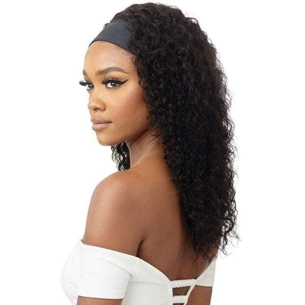Outre 100% Human Hair WET & WAVY Headband Wig - BOHO DEEP 20