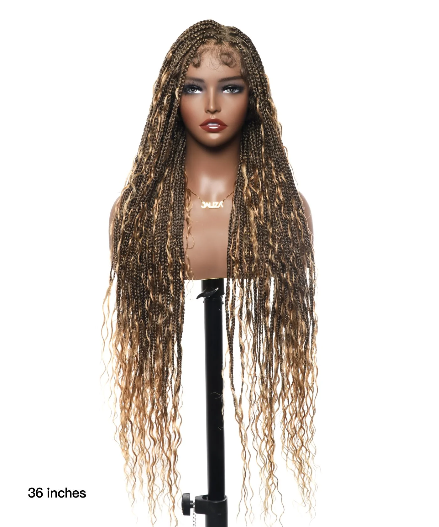 (Pre Bleached Human Hair Lace) High density Square Base HD Lace Lightweight 100 Strands Tangleless 36