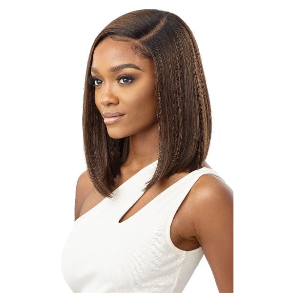 Outre Synthetic Sleeklay Part HD Lace Front Wig - NELLA - Airhomei