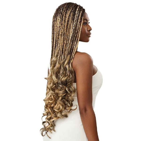 Outre 13x4 HD Pre-Braided Lace Front Wig - FRENCH CURL BOX BRAIDS 32