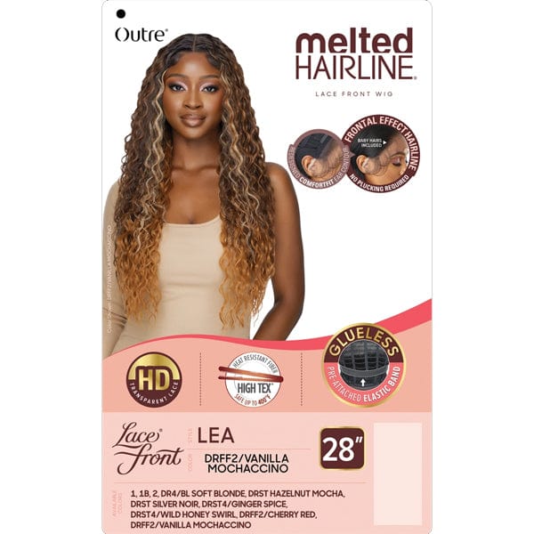 Outre Synthetic Melted Hairline HD Lace Front Wig - LEA - Airhomei