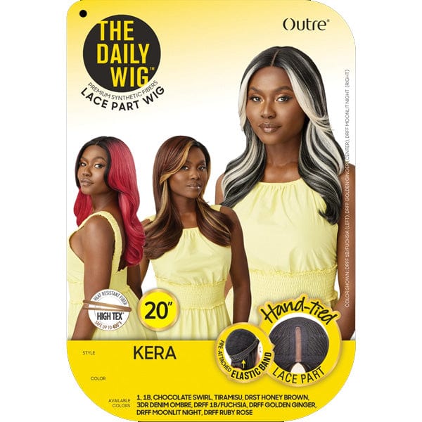 Outre The Daily Wig Synthetic Hair Lace Part Wig - KERA - Airhomei
