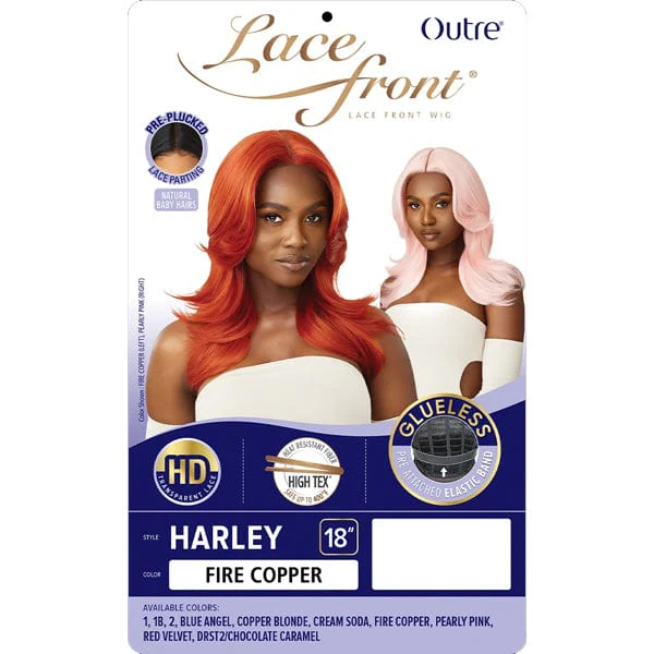 Outre Synthetic Swiss HD Lace Front Wig - HARLEY - Airhomei