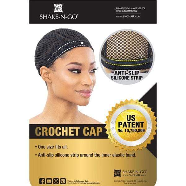 Freetress Anti-Slip Crochet Wig Cap - (C) - Airhomei