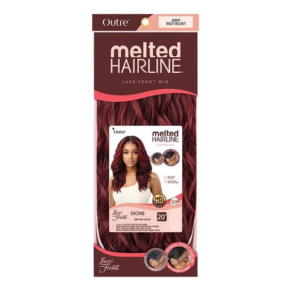 Outre Synthetic Melted Hairline HD Lace Front Wig - DIONE - Airhomei