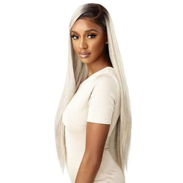 Outre Synthetic Sleeklay Part HD Lace Front Wig - DARBY - Airhomei