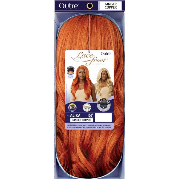 Outre Synthetic Swiss HD Lace Front Wig - ALIKA - Airhomei