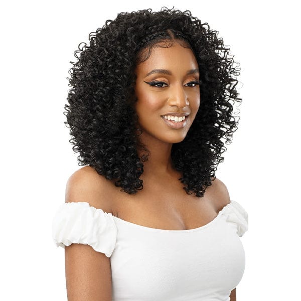 Outre Synthetic Hair 13x2 HD Lace Front Wig - HALO STITCH BRAID 18 - Airhomei