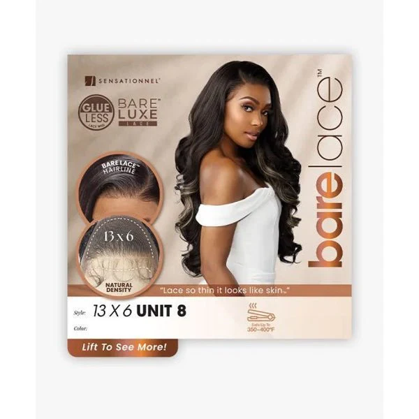 Sensationnel Bare Lace Synthetic Extra Transparent Luxe Glueless Lace Front Wig - 13X6 UNIT 8 - Airhomei