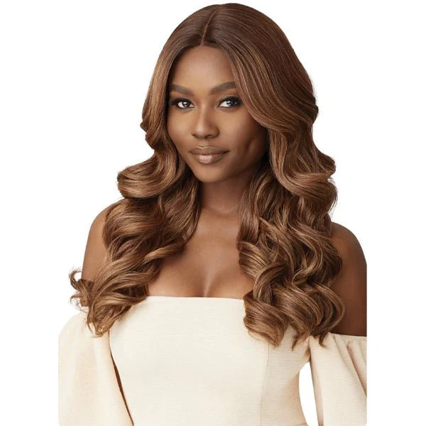 Outre Synthetic Swiss HD Lace Front Wig - HASEENA - Airhomei