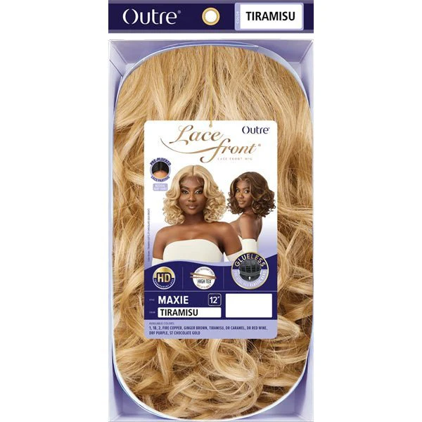 Outre Synthetic Swiss HD Lace Front Wig - MAXIE - Airhomei