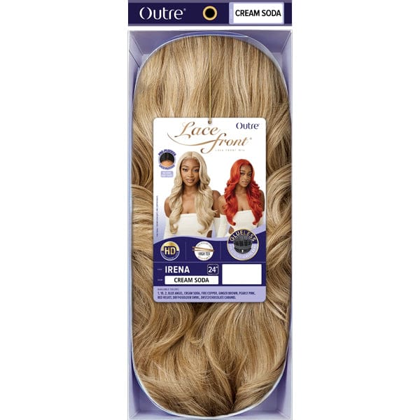 Outre Synthetic Swiss HD Lace Front Wig - IRENA - Airhomei