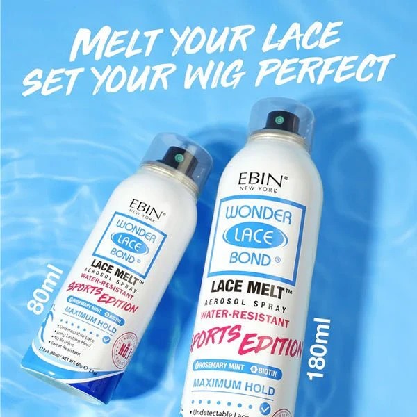 Ebin New York - Wonder Lace Bond Lace Melt Aerosol Spray - SPORTS EDITION - (C) - Airhomei