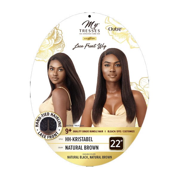 Outre Mytresses Gold Label 100% Human Hair Lace Front Wig - KRISTABEL - Airhomei