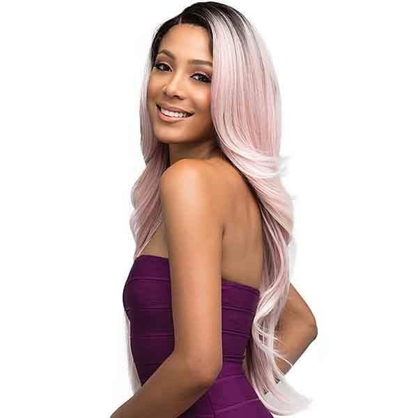 Bobbi Boss Human Hair Blend 13X4 Swiss Lace Front Wig - MLF320 PENELOPE - Airhomei