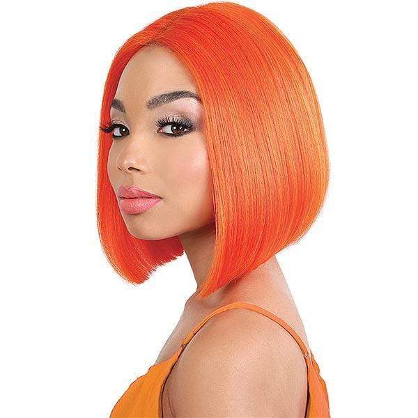 Motown Tress Let's Lace Deep Part Synthetic Swiss Lace Front Wig - LDP NEON2 - Clearance - Airhomei