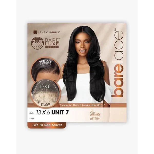 Sensationnel Bare Lace Synthetic Extra Transparent Luxe Glueless Lace Front Wig - 13X6 UNIT 7 - Airhomei
