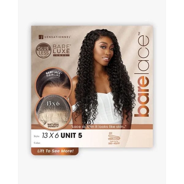 Sensationnel Bare Lace Synthetic Extra Transparent Luxe Glueless Lace Front Wig - 13X6 UNIT 5 - Airhomei