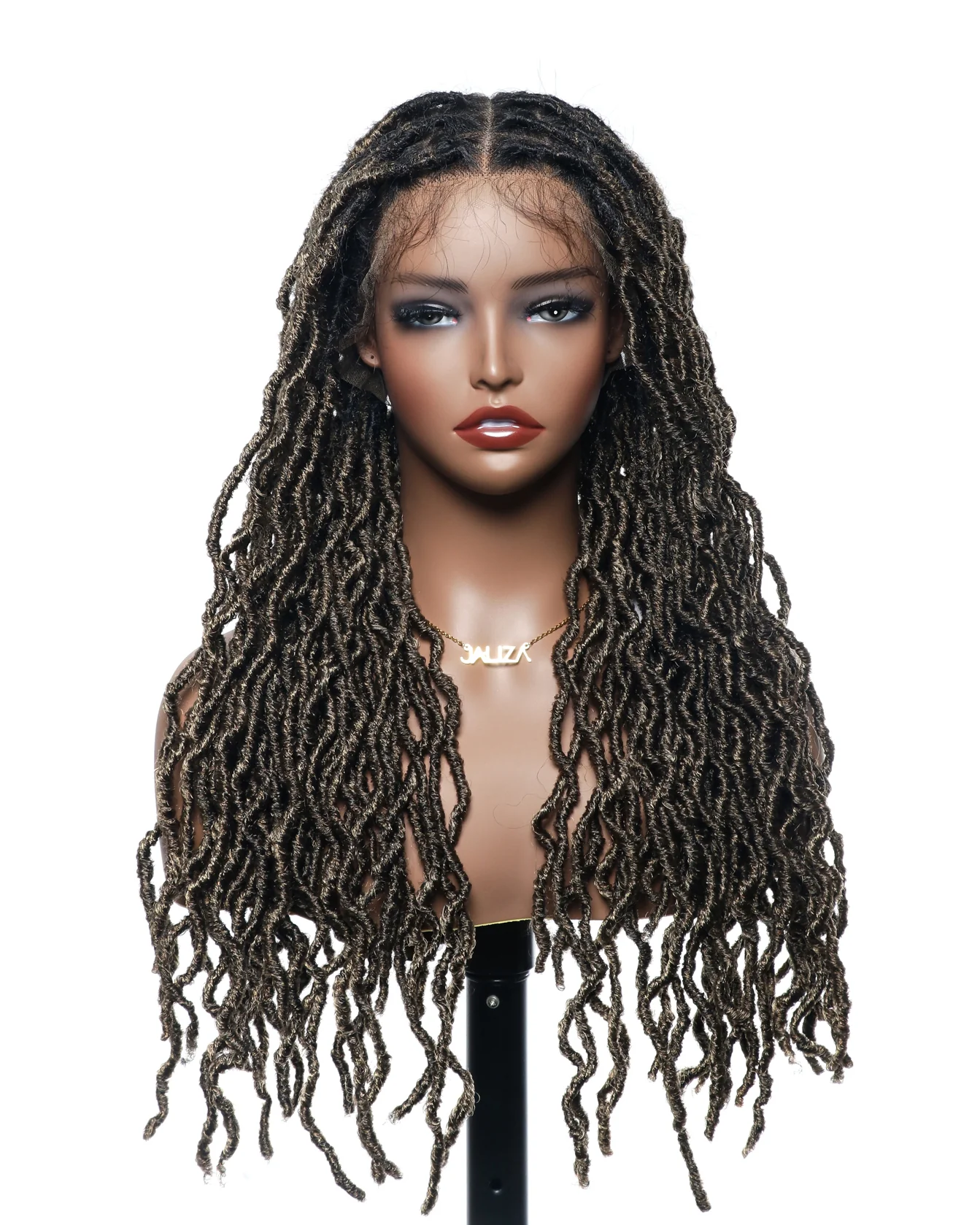 Salon-Level Knotless Locs HD Full Lace 24