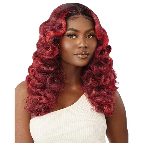 Outre Synthetic Swiss HD Lace Front Wig - EVALINA - Airhomei