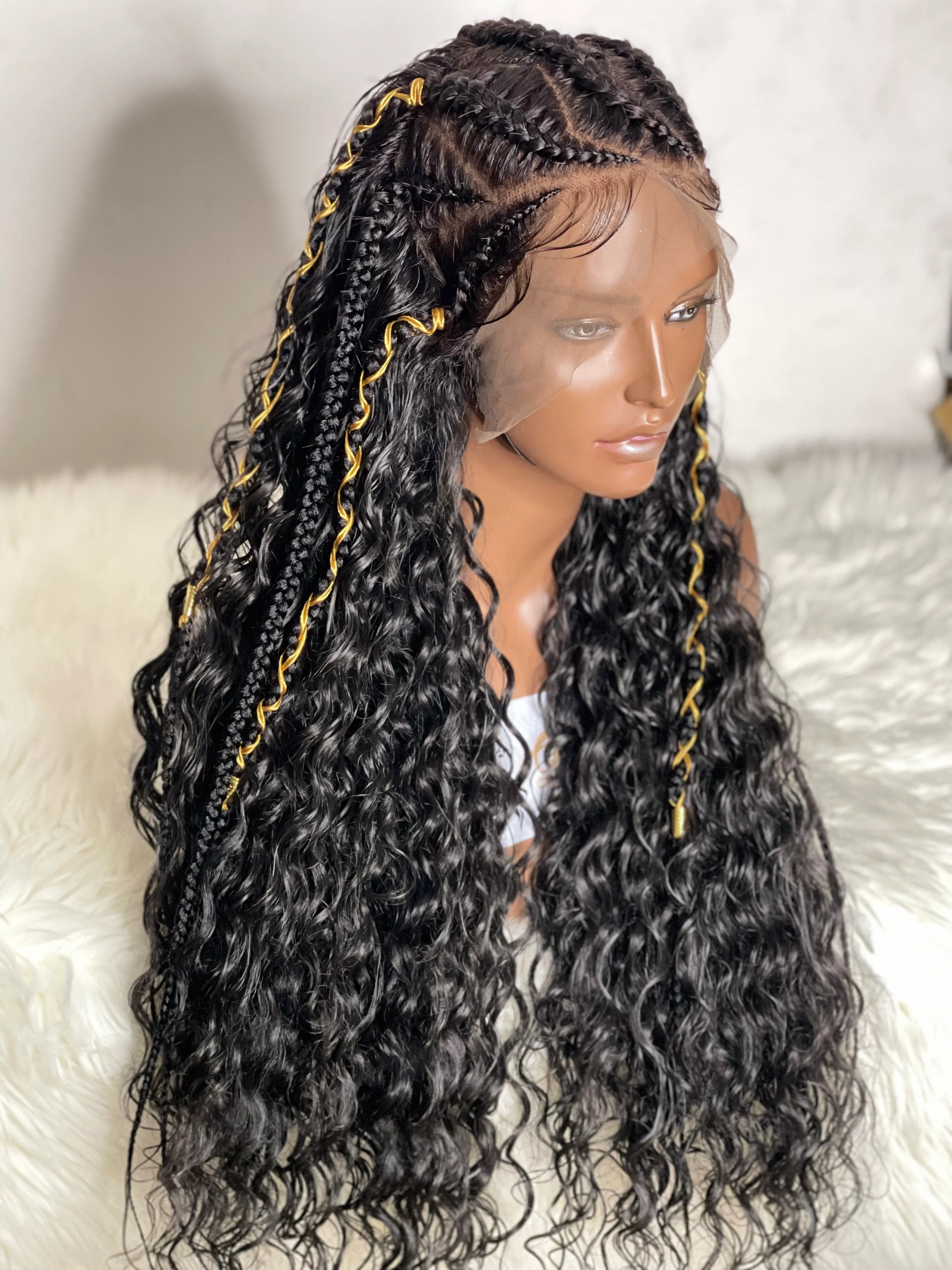 Ella Cornrow Unit - Braided Wig - Airhomei