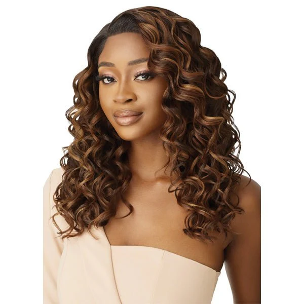 Outre Synthetic Swiss HD Lace Front Wig - KAMARI - Airhomei