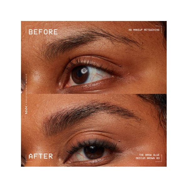 NYX The Brow Glue Instant Brow Styler - 01-Clear 0.17oz - (C) - Airhomei