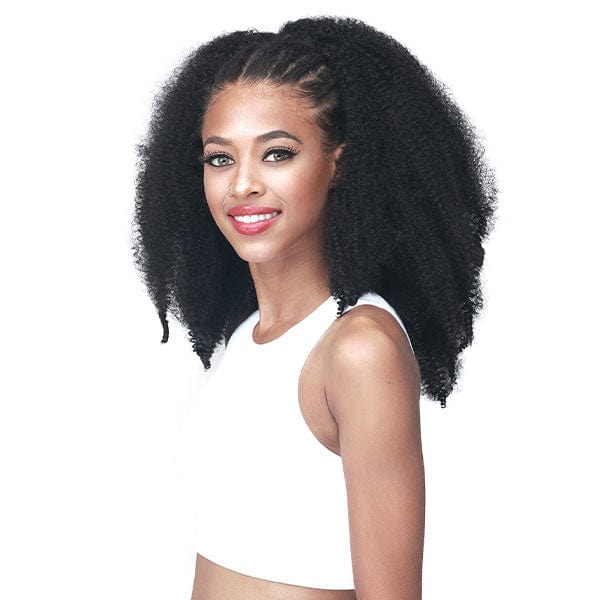 Bobbi Boss Miss Origin Tress Up Human Hair Blend Ponytail - L&T AFRO TWISTA - Airhomei