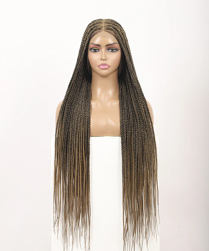 Fancivivi Small Knotless Box Braids Triangle Over Hip-Length 36