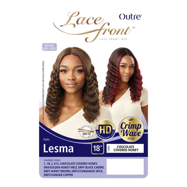Outre Synthetic Swiss HD Lace Front Wig - LESMA - Airhomei