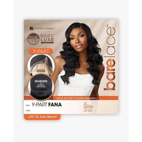 Sensationnel Barelace Synthetic Luxe Glueless Lace Front Wig - Y-PART FANA - Airhomei