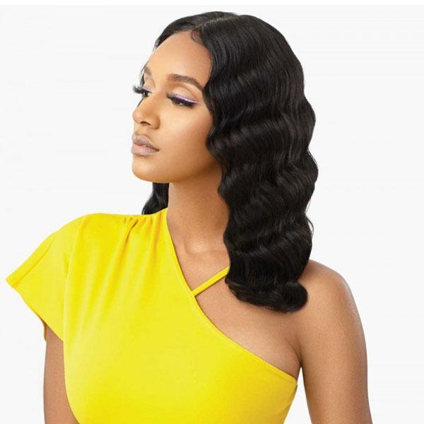 Outre Mytresses Gold Label 100% Human Hair Lace Front Wig - SYMPHONY - Airhomei