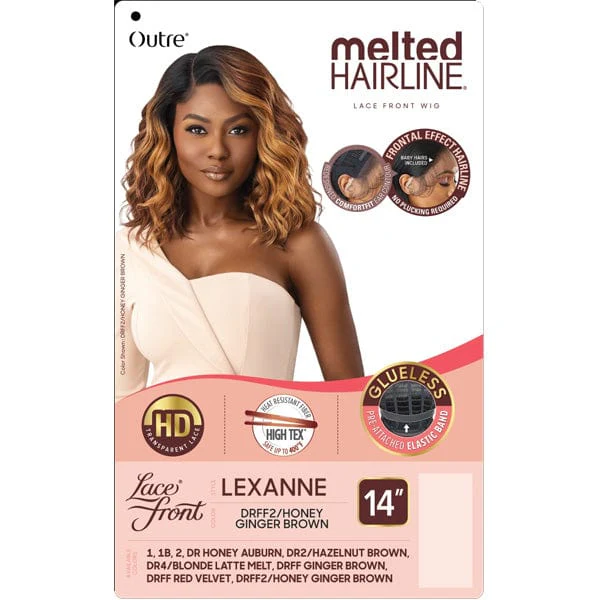 Outre Synthetic Melted Hairline HD Lace Front Wig - LEXANNE - Airhomei