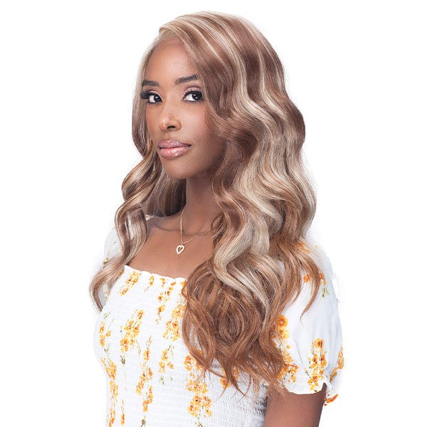 Bobbi Boss Swoop Part Series Synthetic Hair HD Lace Front Wig - MLF646 STEFANIA - Airhomei