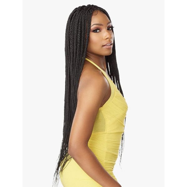 Sensationnel Cloud 9 Synthetic 100% Full Hand-Tied Braided Lace Wig - BOX BRAID 36