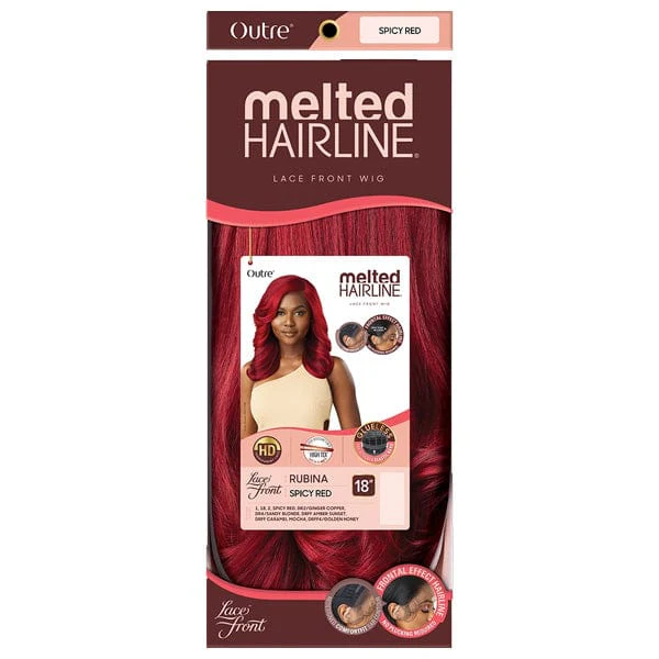 Outre Synthetic Melted Hairline HD Lace Front Wig - RUBINA - Airhomei
