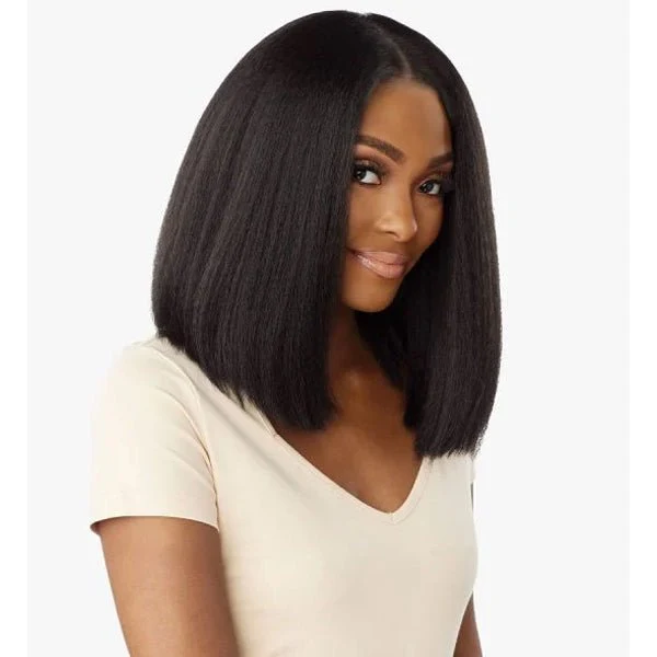 Sensationnel Kinky Edges Kinks & Co 13x6 HD Lace Front Wig - 13x6 KINKY BOB 14