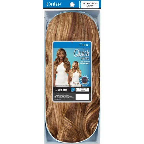 Outre Quick Weave Synthetic Half Wig - OLEANA - Airhomei