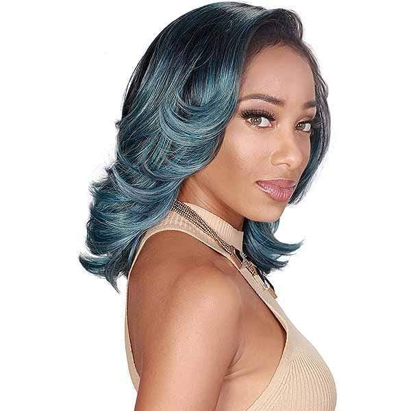 Zury Sis Royal Synthetic Pre Tweezed Swiss Lace Front Wig - SW LACE H MARA - Clearance - Airhomei